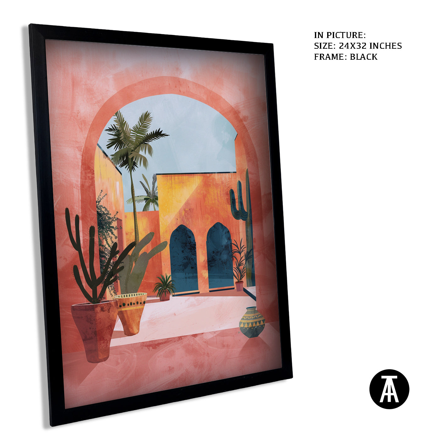 Artwork in Black Frame