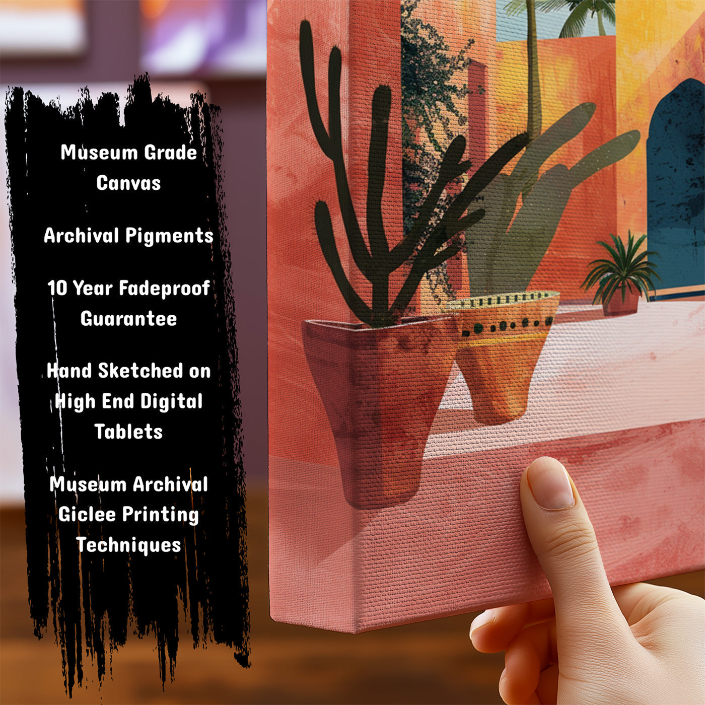 Information about Boho Art Canvas Art Print