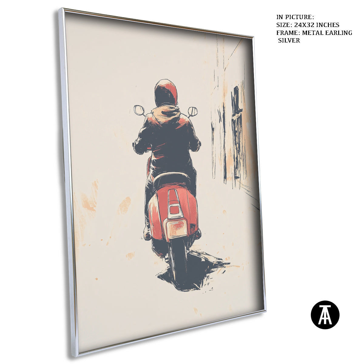 Artwork in Black Frame