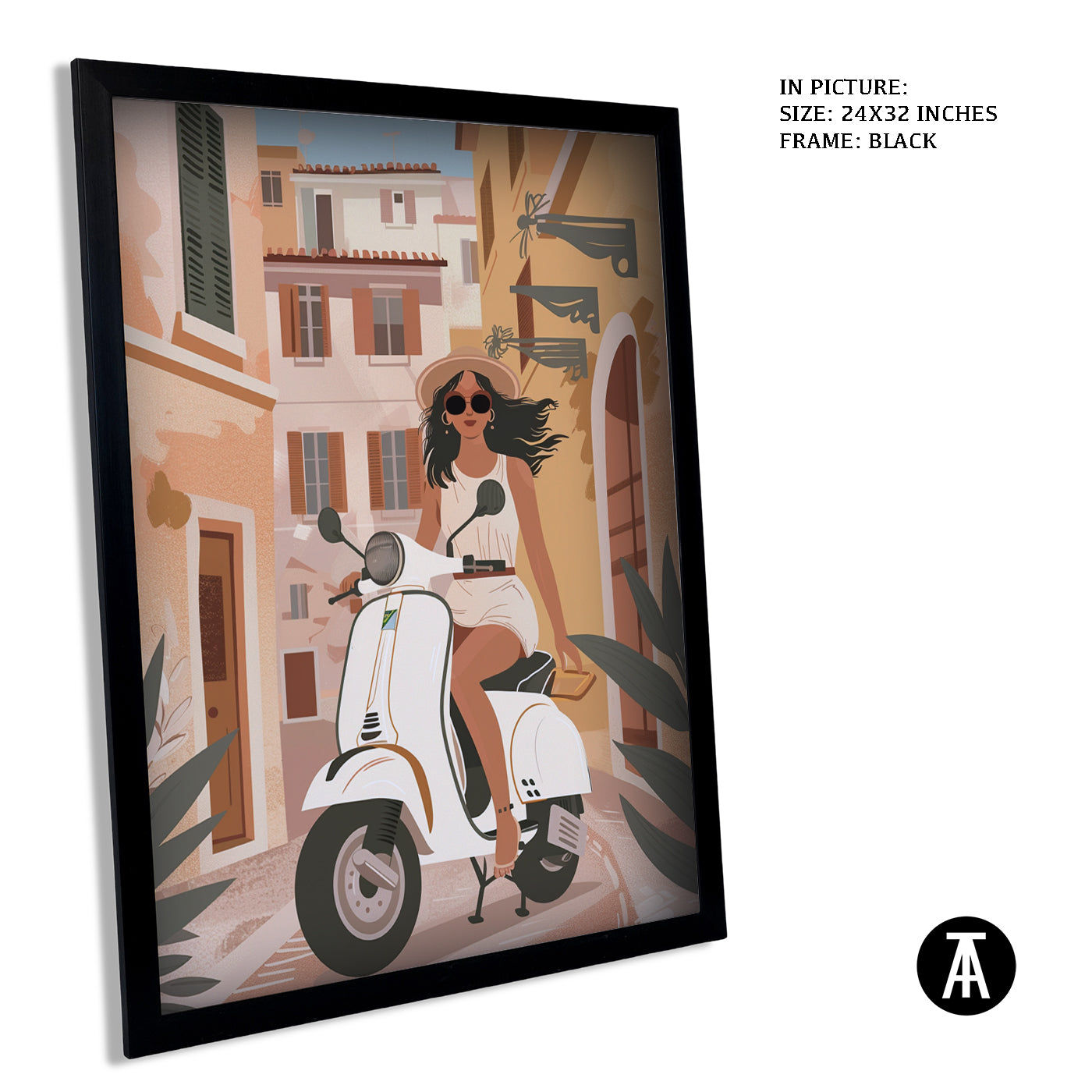 Artwork in Black Frame