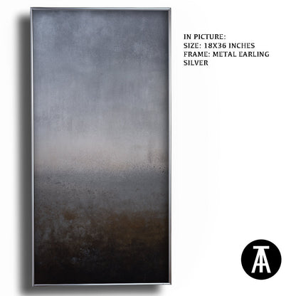 Artwork in Metal Earling Silver Frame