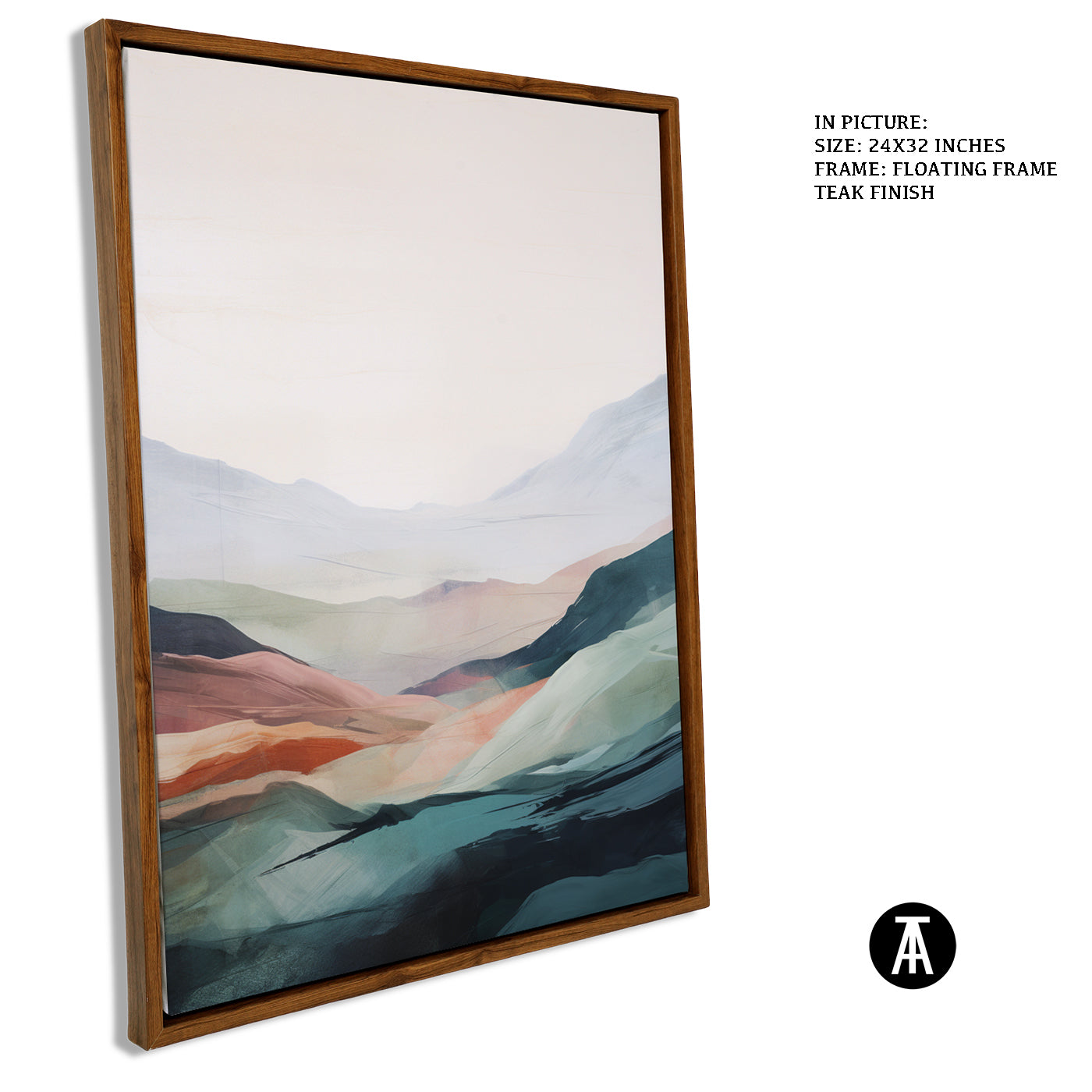 Artwork in Floating Frame