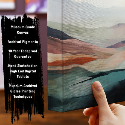 Information about Abstract Canvas Art Print