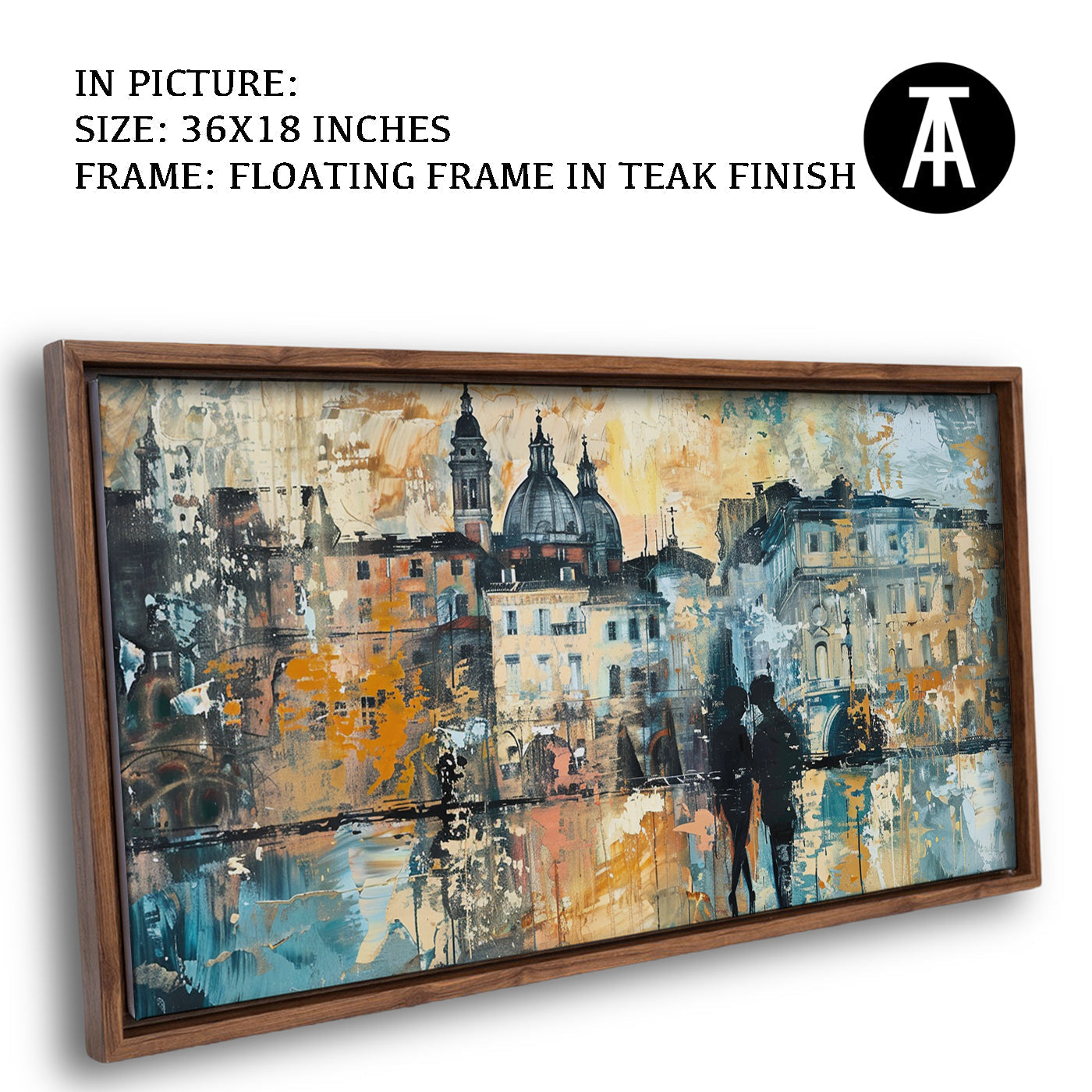 Artwork in Floating Frame