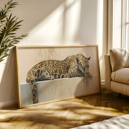 Modern Art Painting in a Lifestyle Setting