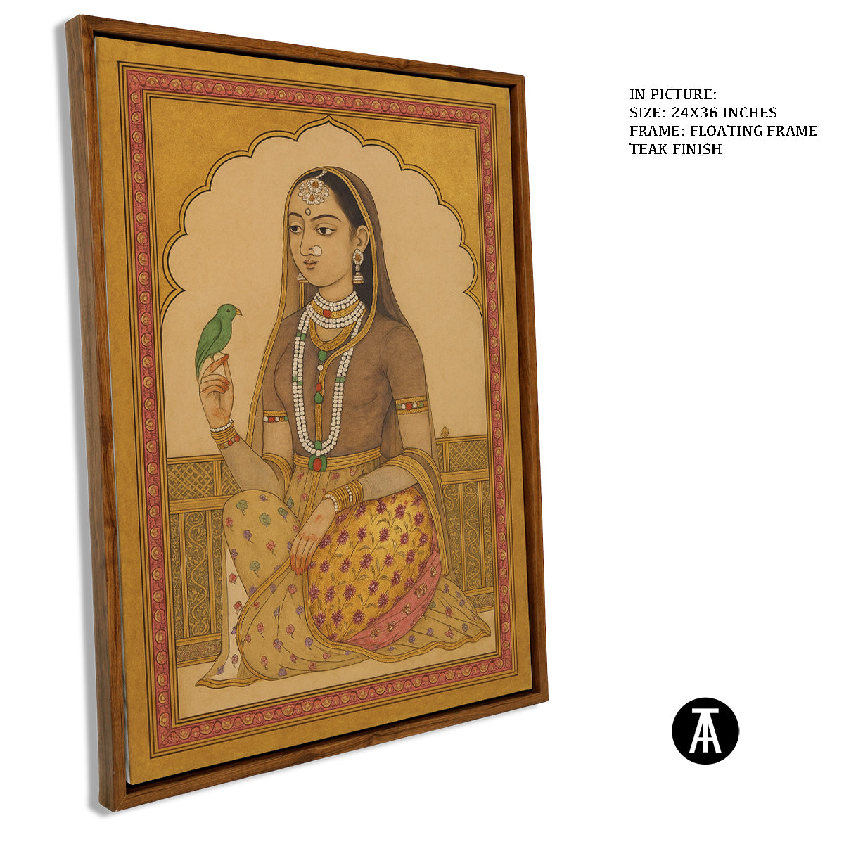 Artwork in Floating Frame