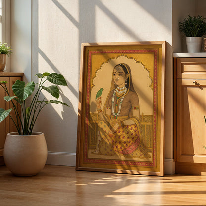 Heritage Indian Painting in a Lifestyle Setting