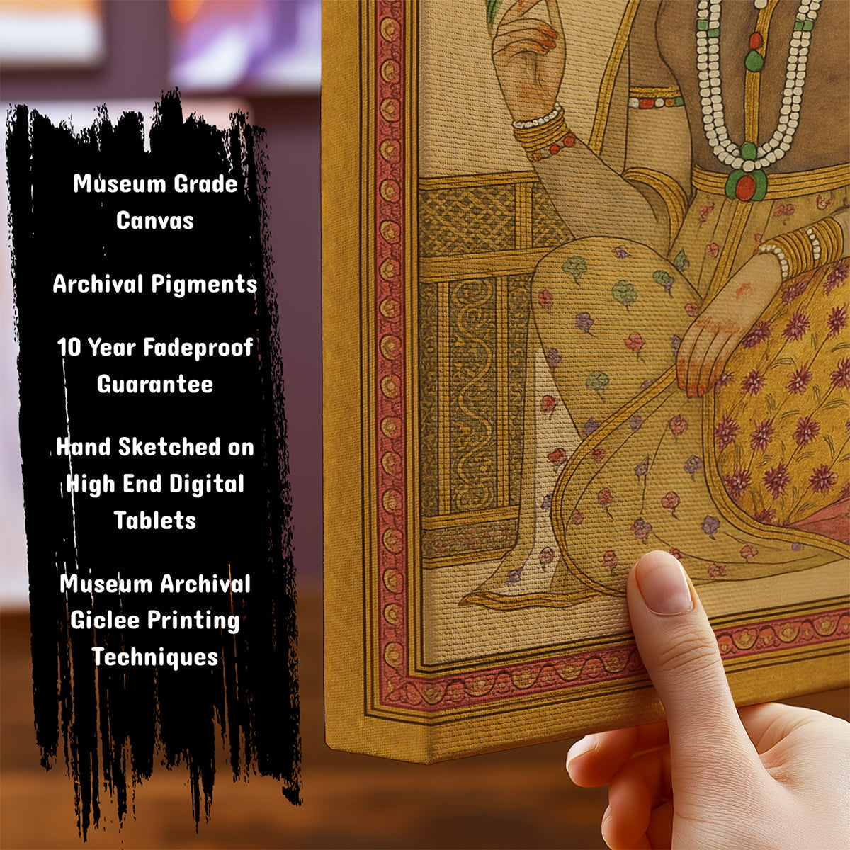 Information about Indian Art Canvas Art Print