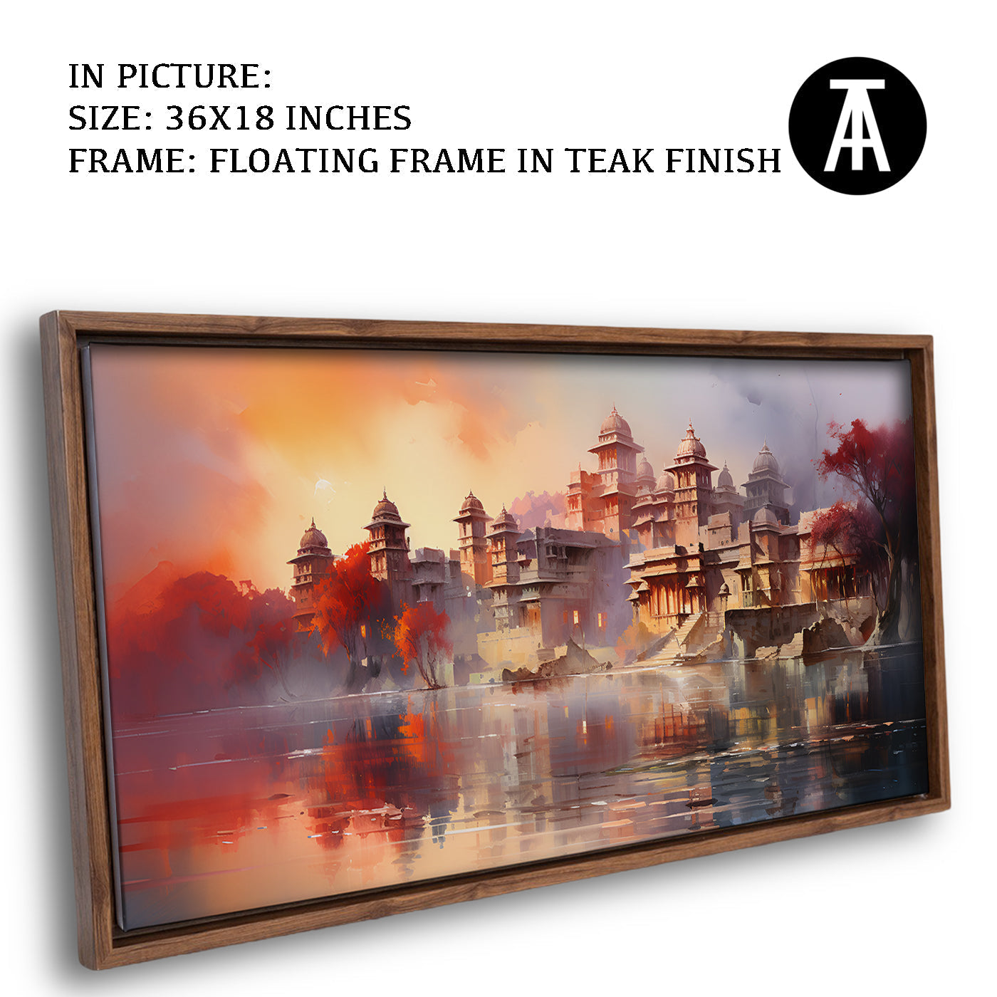 Artwork in Floating Frame