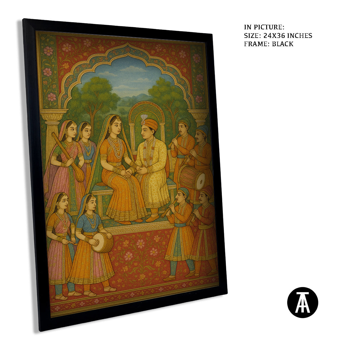 Artwork in Black Frame