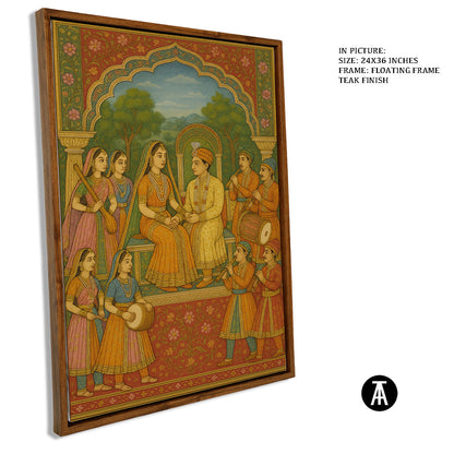 Artwork in Floating Frame