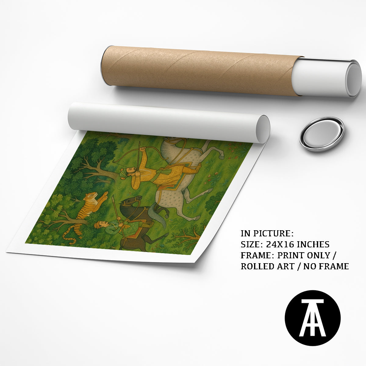 Artwork as Print Only / Rolled Art