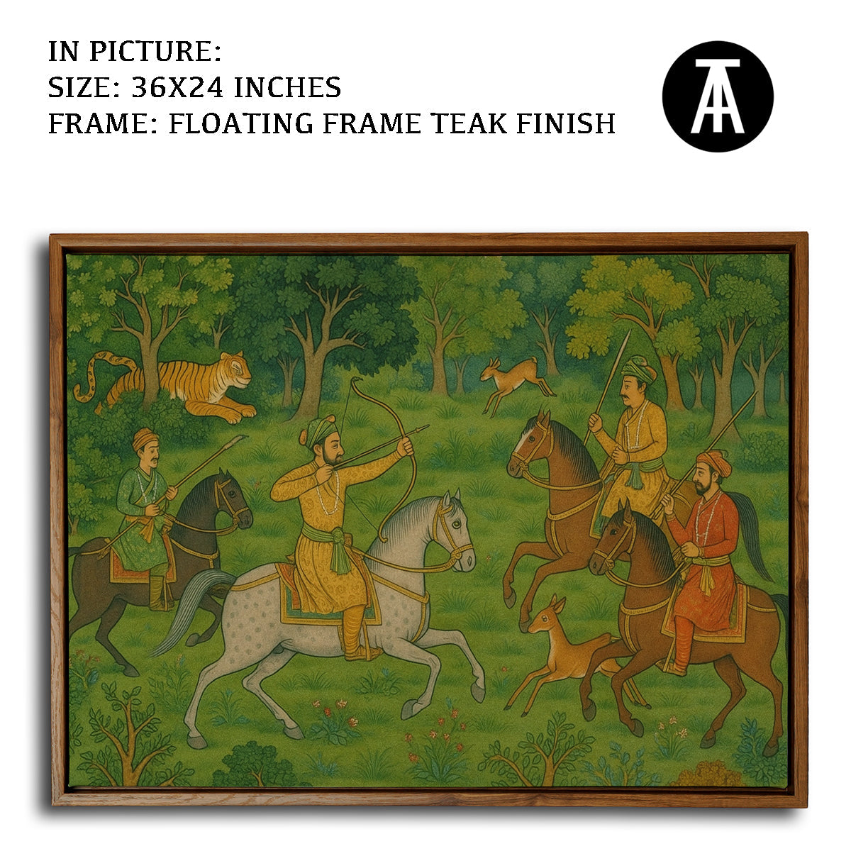 Artwork in Floating Frame