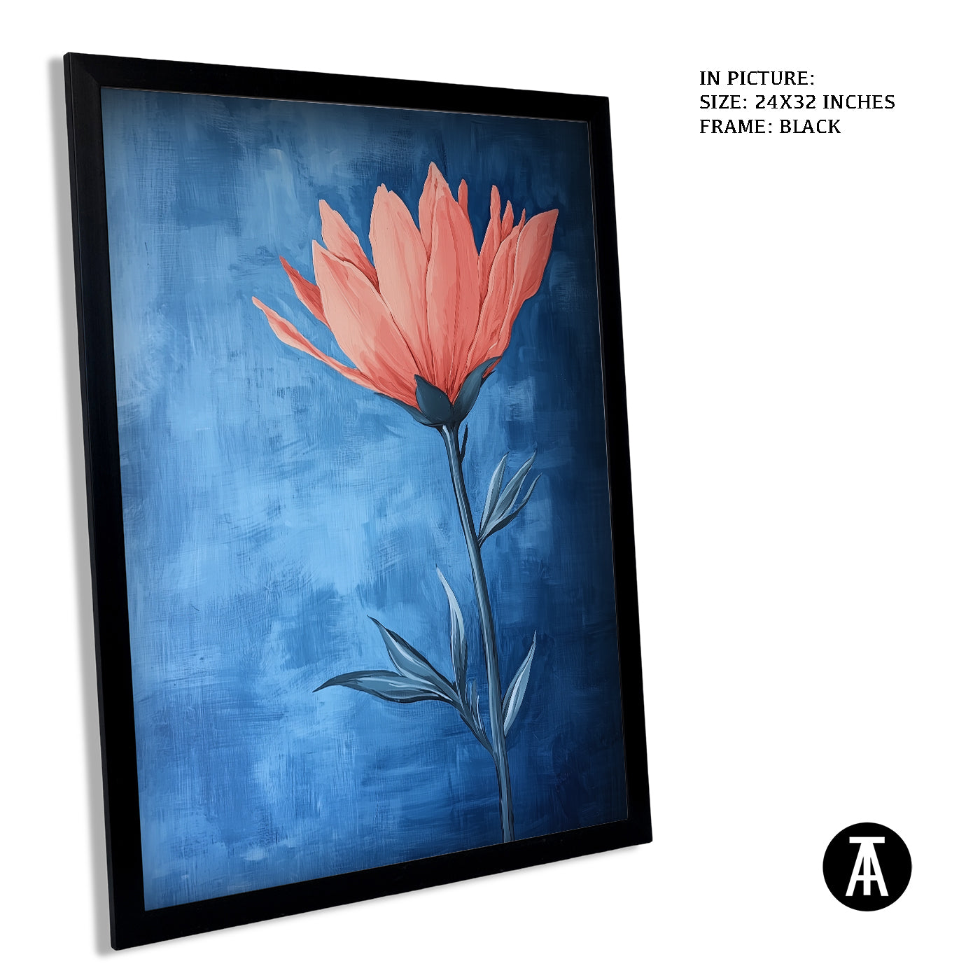 Artwork in Metal Earling Silver Frame
