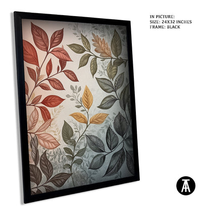 Sample Artwork in Black Frame