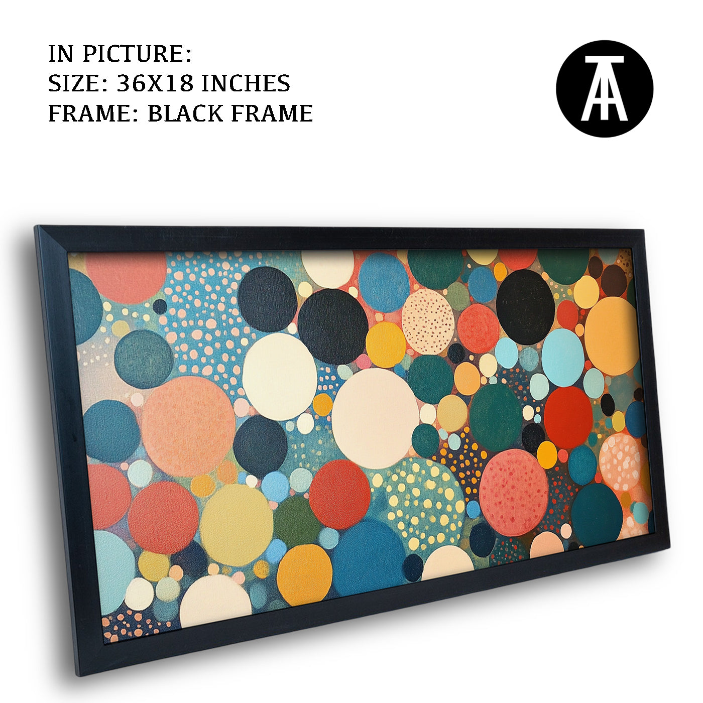 Artwork in Metal Earling Silver Frame