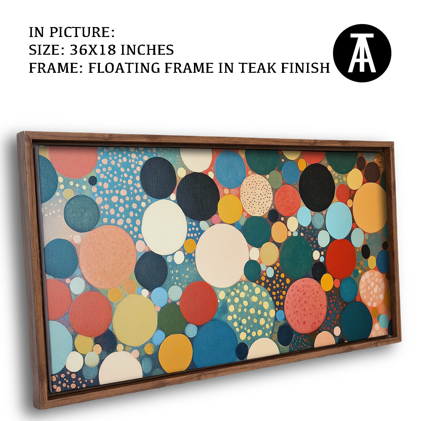 Artwork in Floating Frame