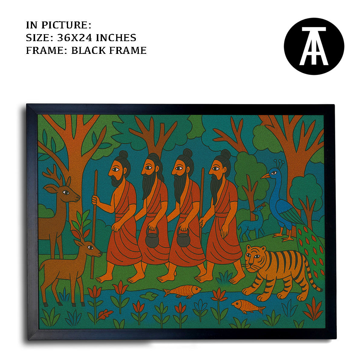 Artwork in Black Frame