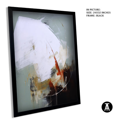Artwork in Metal Earling Silver Frame