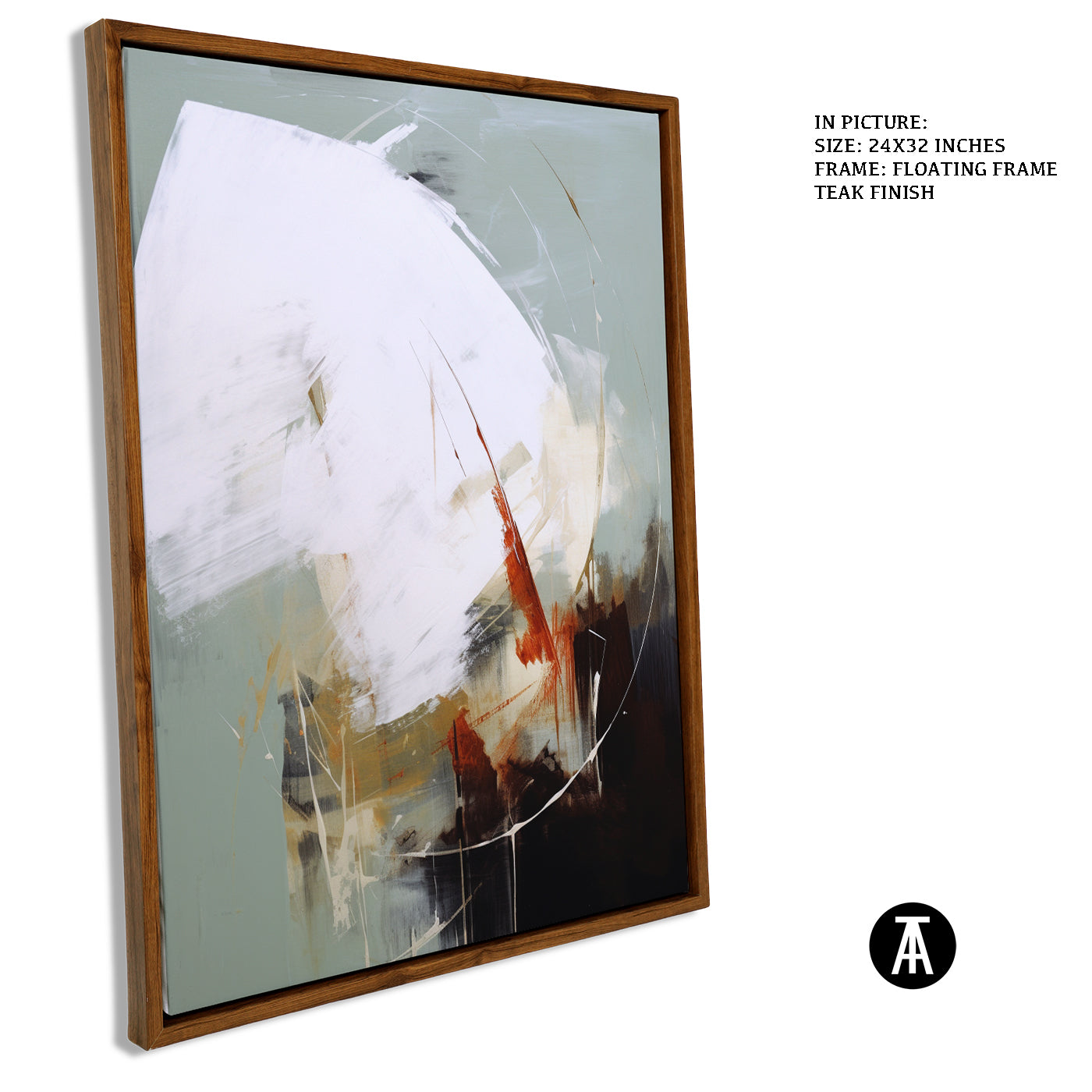 Artwork in Floating Frame