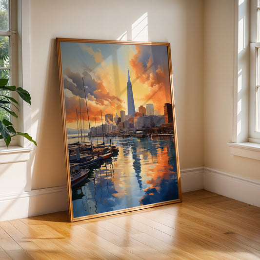 California Painting in a Lifestyle Setting