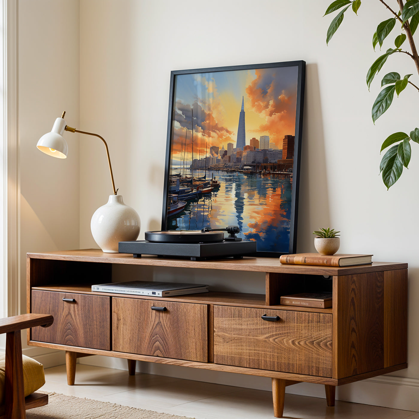 California Artwork in a Lifestyle Setting