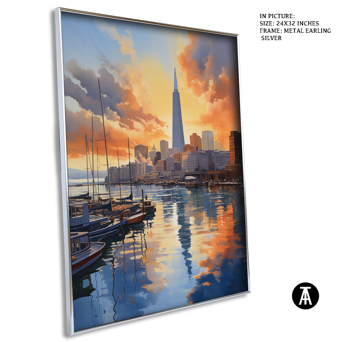 Artwork in Black Frame