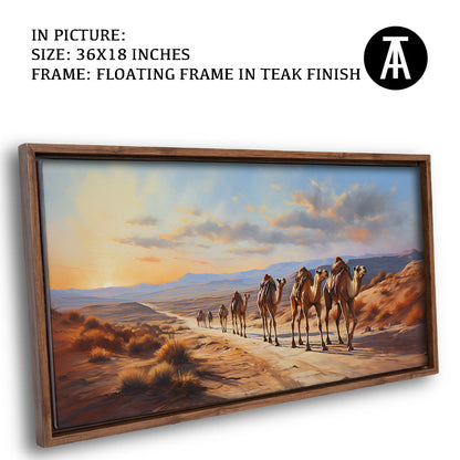 Artwork in Floating Frame