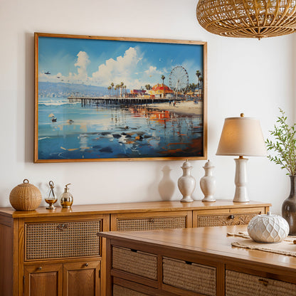 California Painting in a Lifestyle Setting
