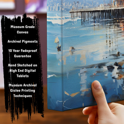 Information about California Canvas Art Print
