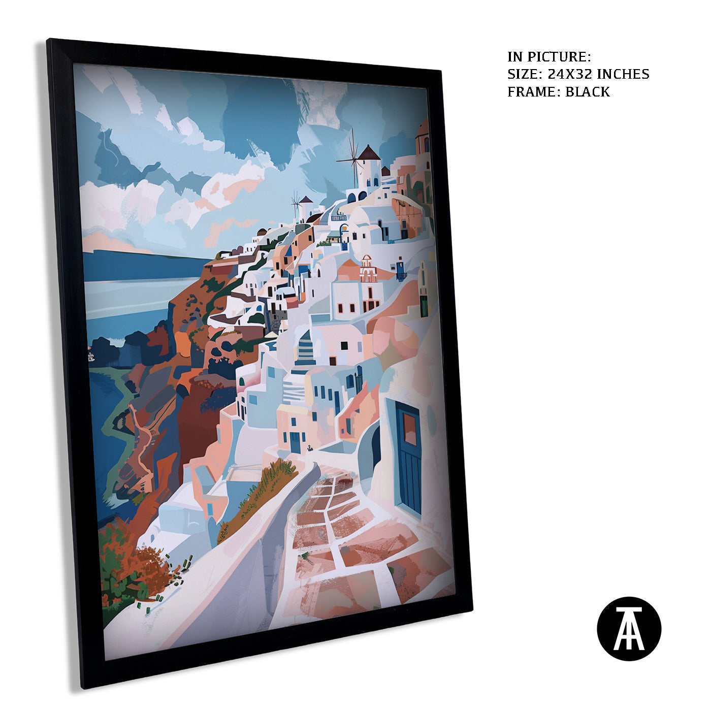 Artwork in Black Frame