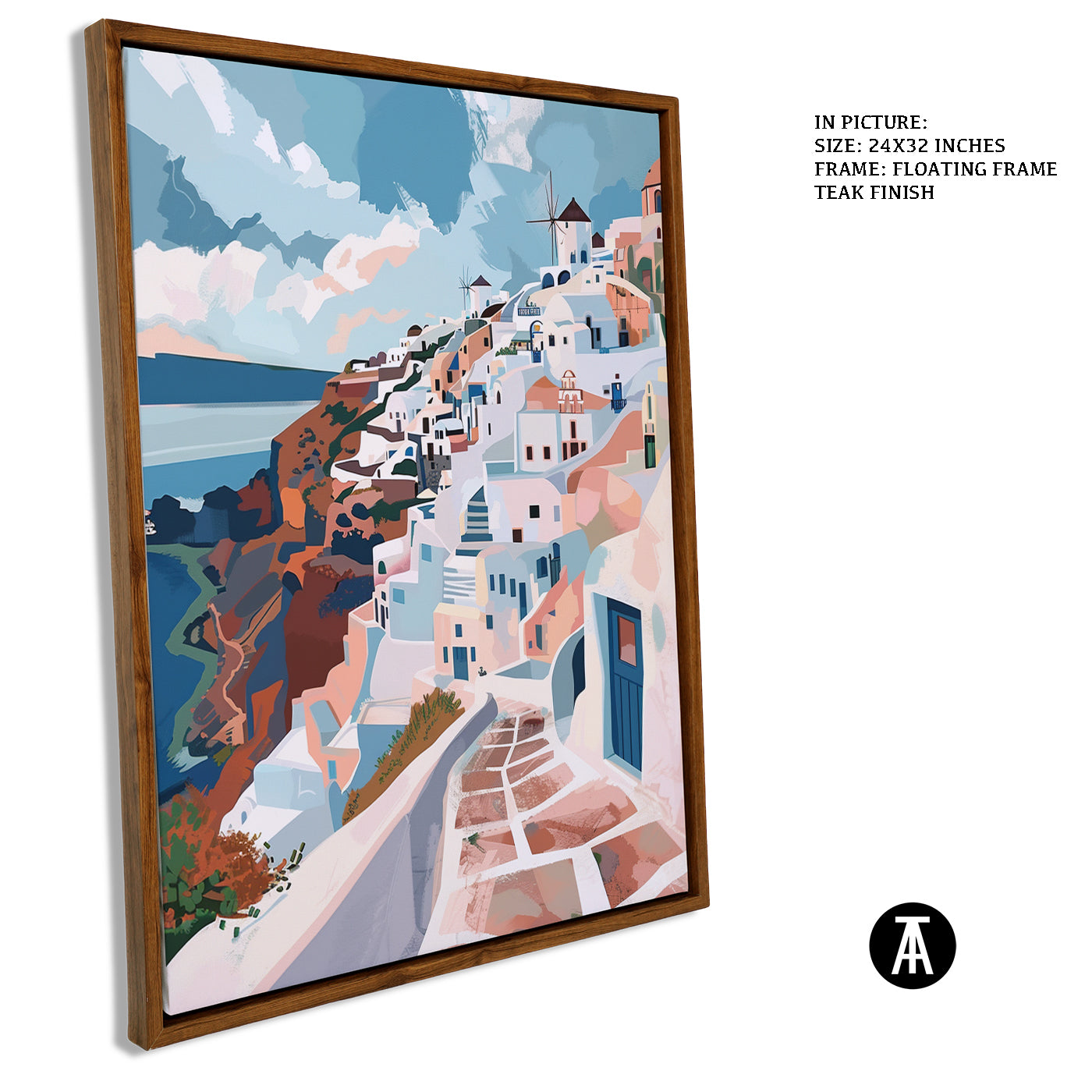 Artwork in Floating Frame
