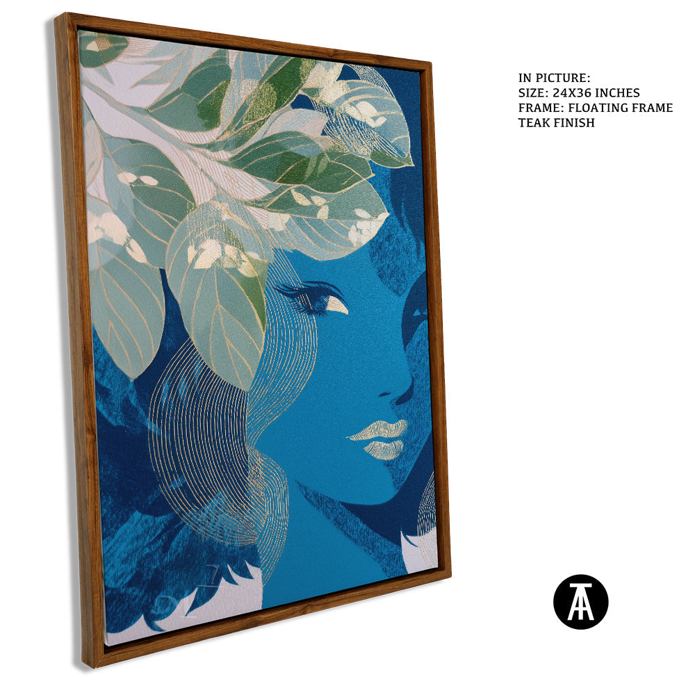 Artwork in Floating Frame