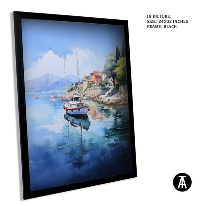 Artwork in Metal Earling Silver Frame