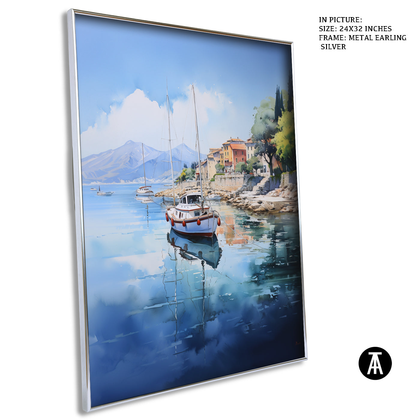 Artwork in Black Frame