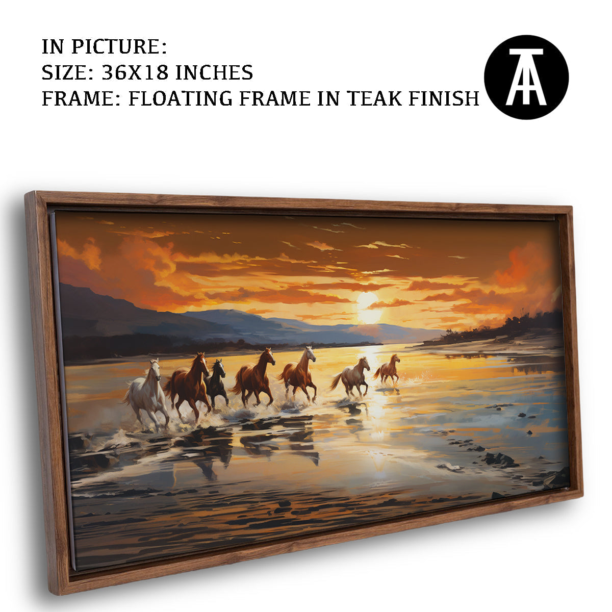 Artwork in Floating Frame