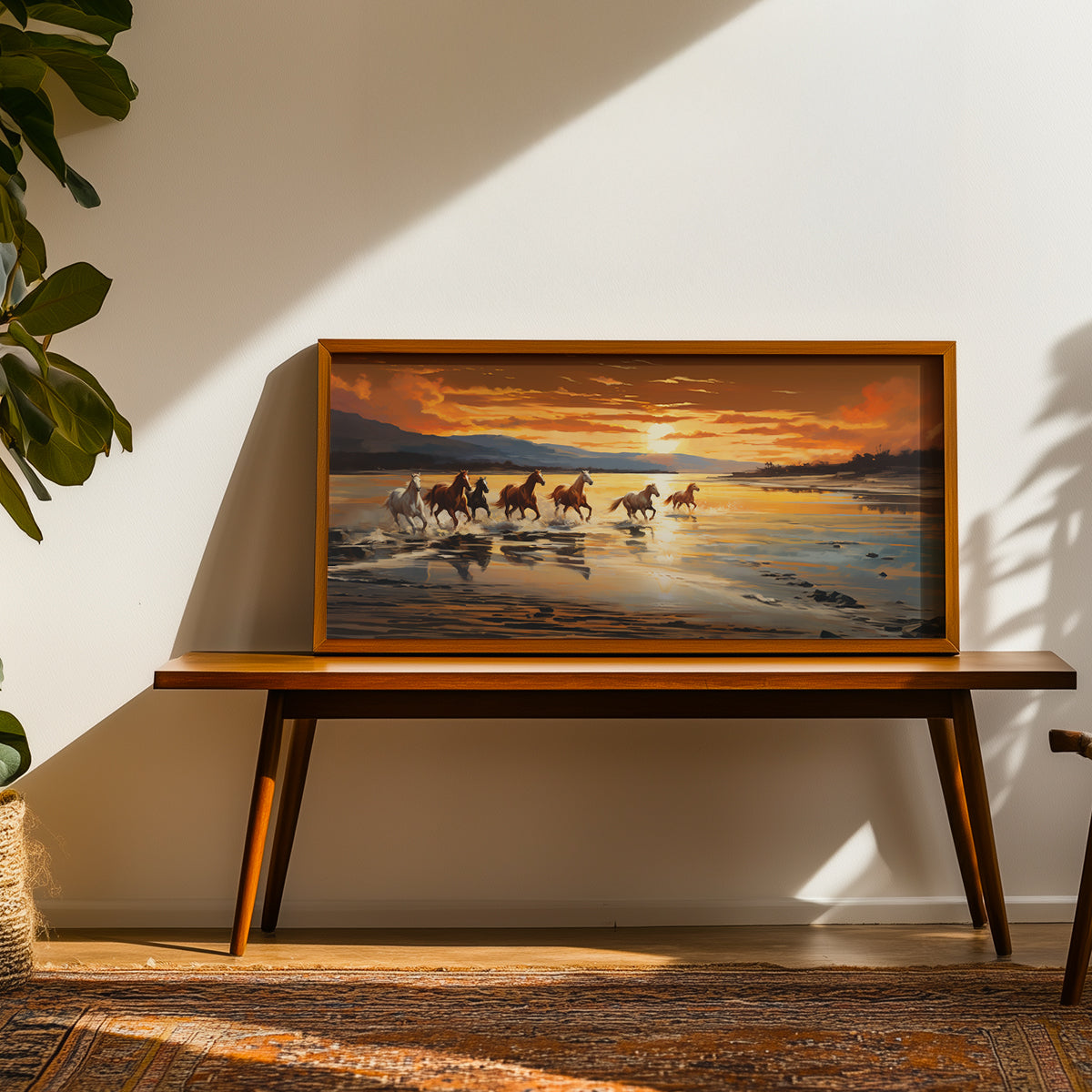 Indian Artwork in a Lifestyle Setting