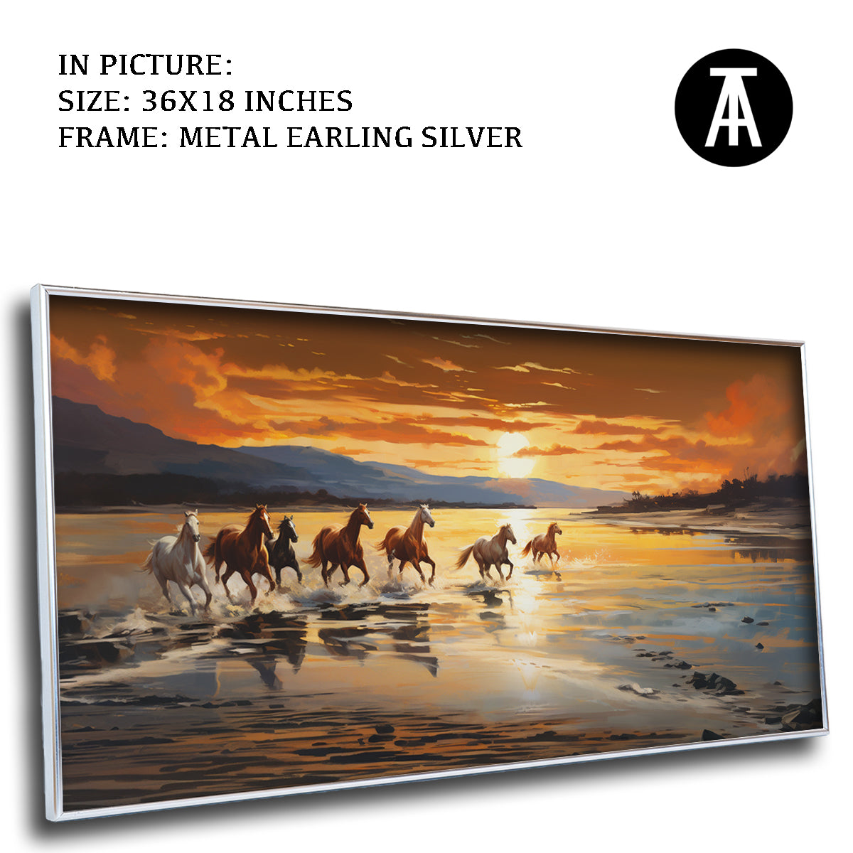 Artwork in Black Frame
