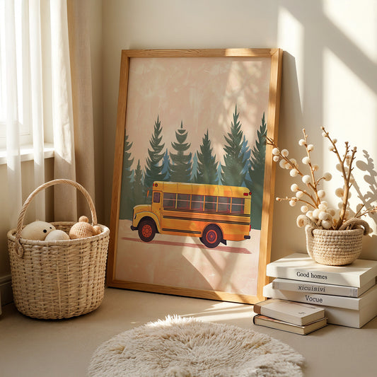 Boho Art Painting in a Lifestyle Setting