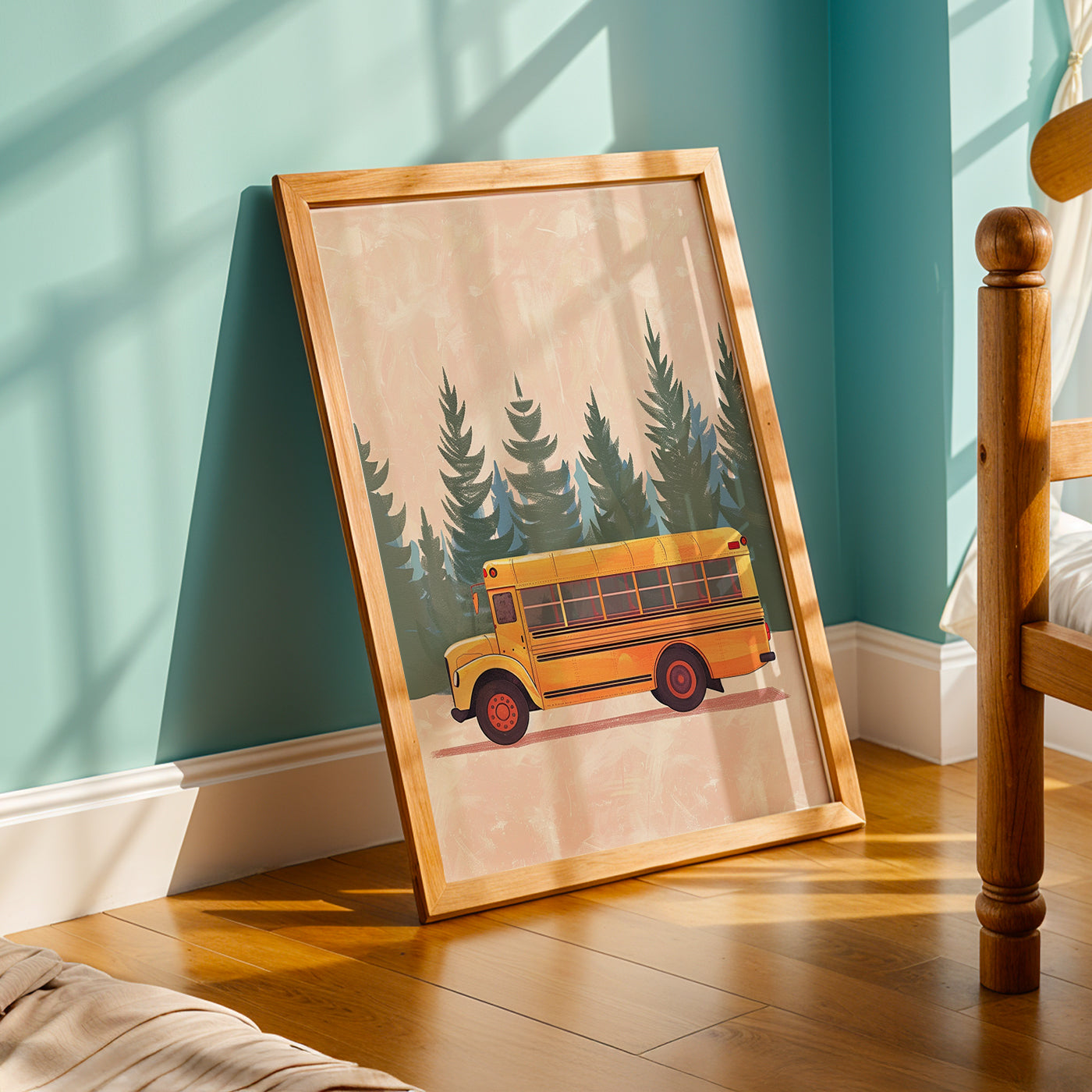 Praha Bohemian Artwork in a Lifestyle Setting