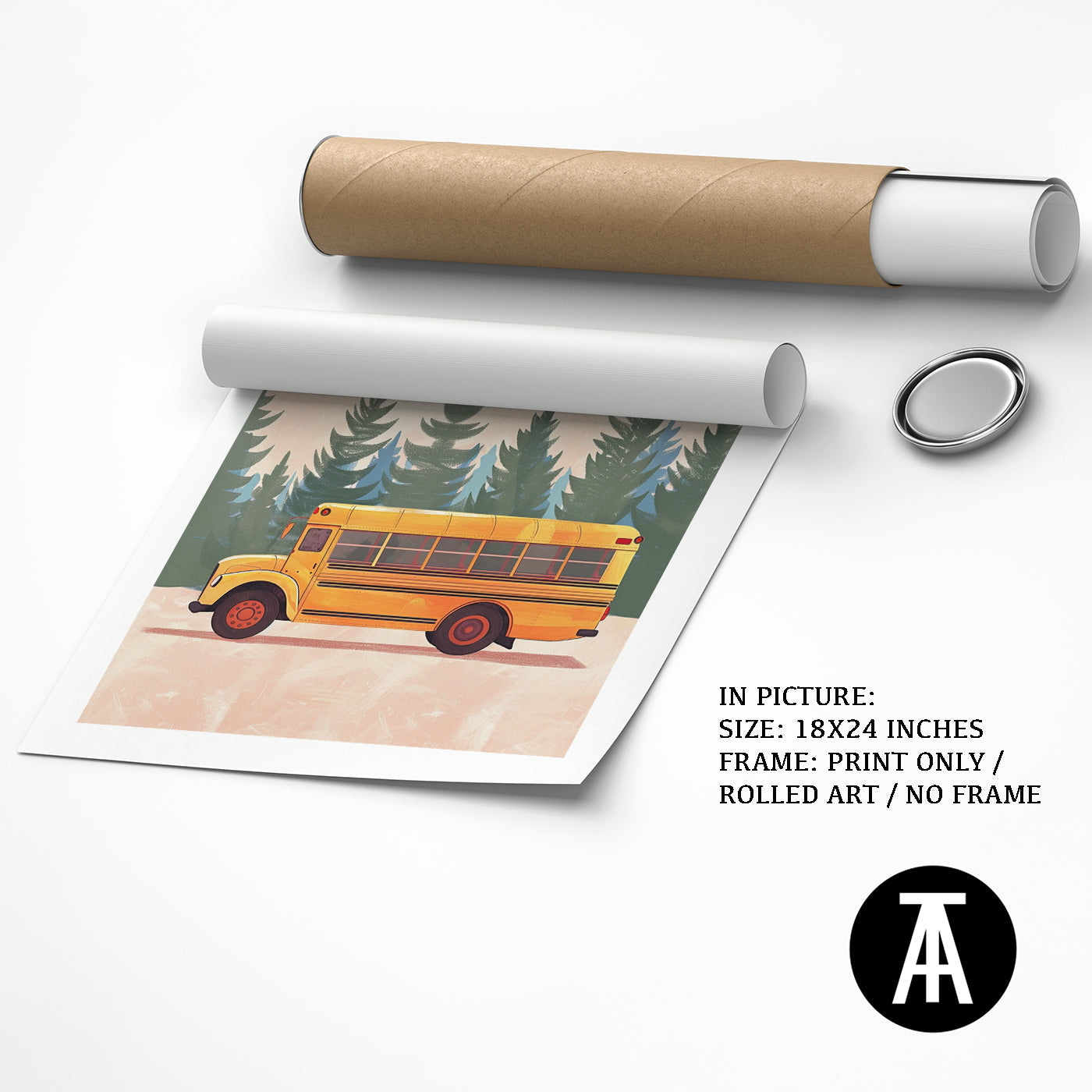 Artwork as Print Only or Rolled Art