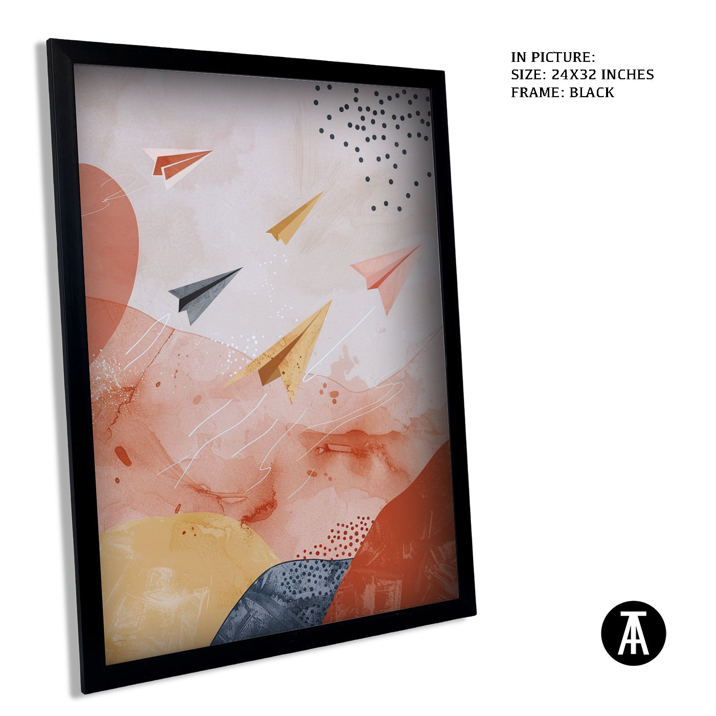 Artwork in Black Frame