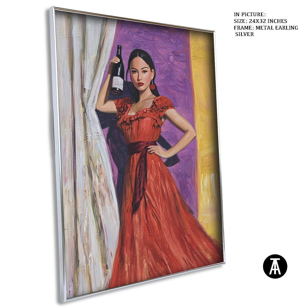 Artwork in Black Frame