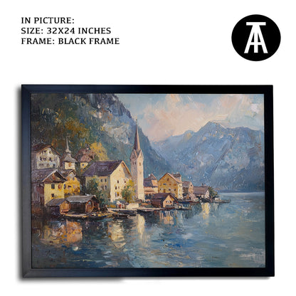 Artwork in Metal Earling Silver Frame