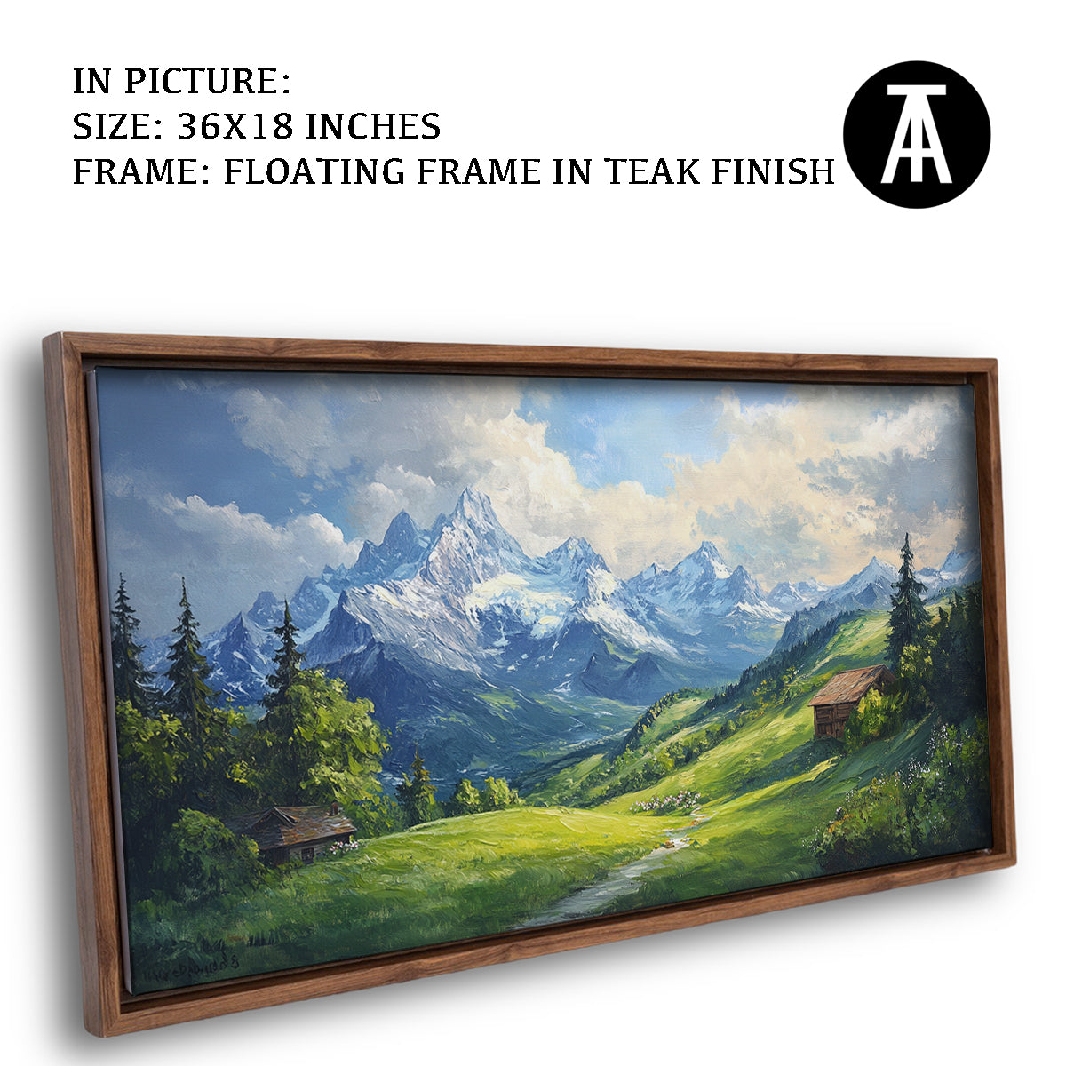 Artwork in Floating Frame