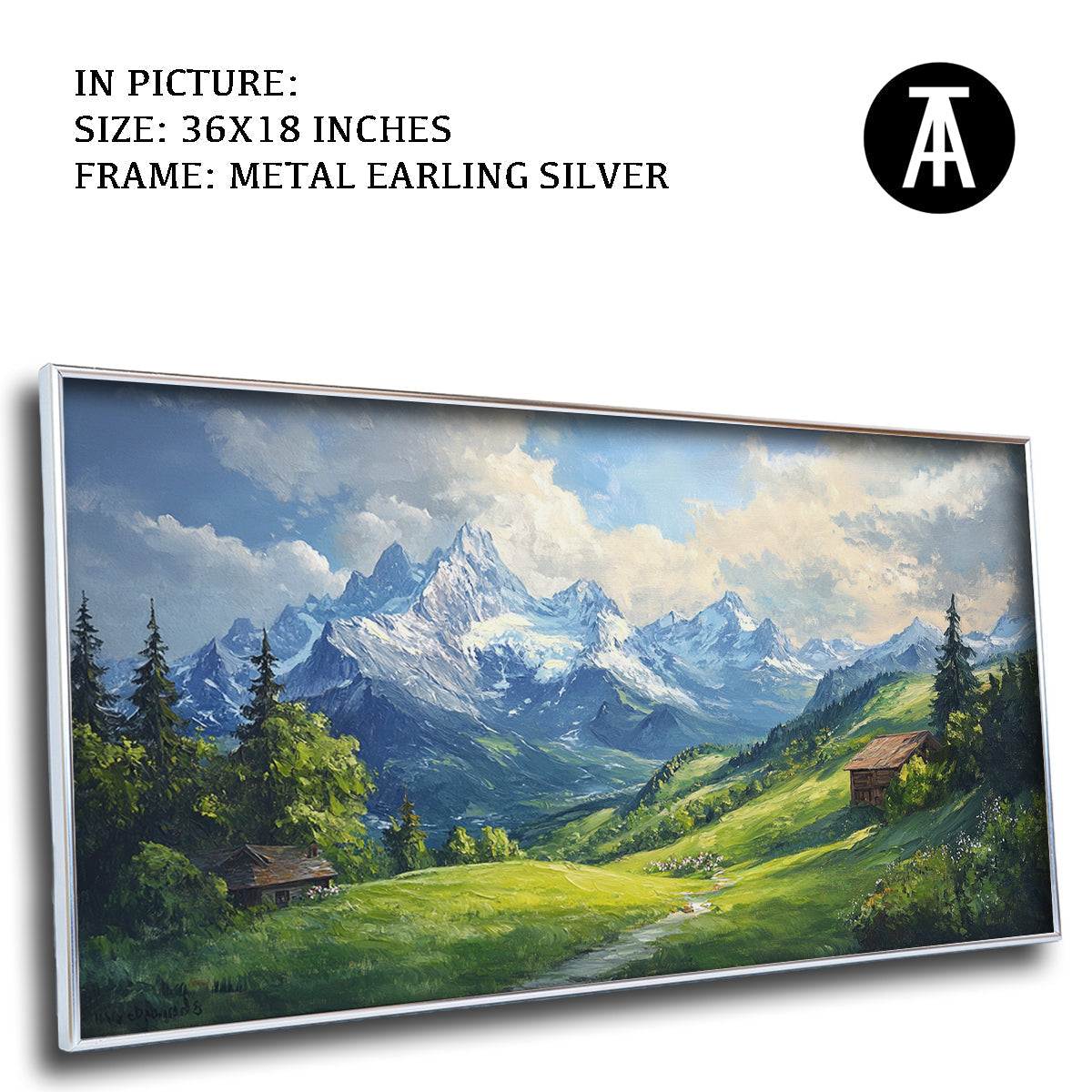 Artwork in Black Frame