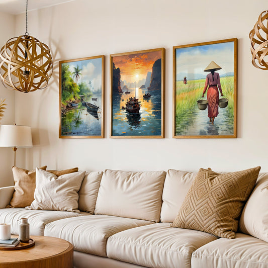 Gallery Wall Set in Lifestyle Setting