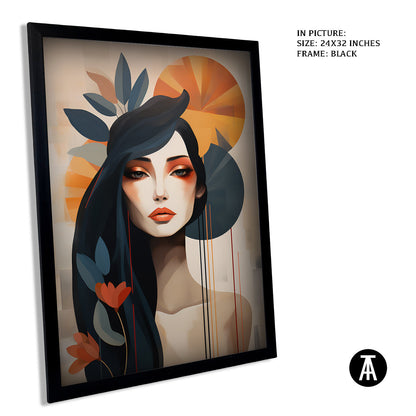 Artwork in Metal Earling Silver Frame