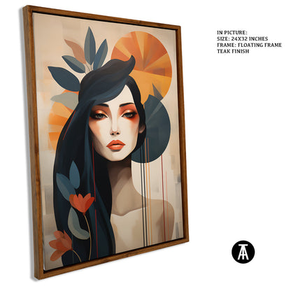 Artwork in Floating Frame