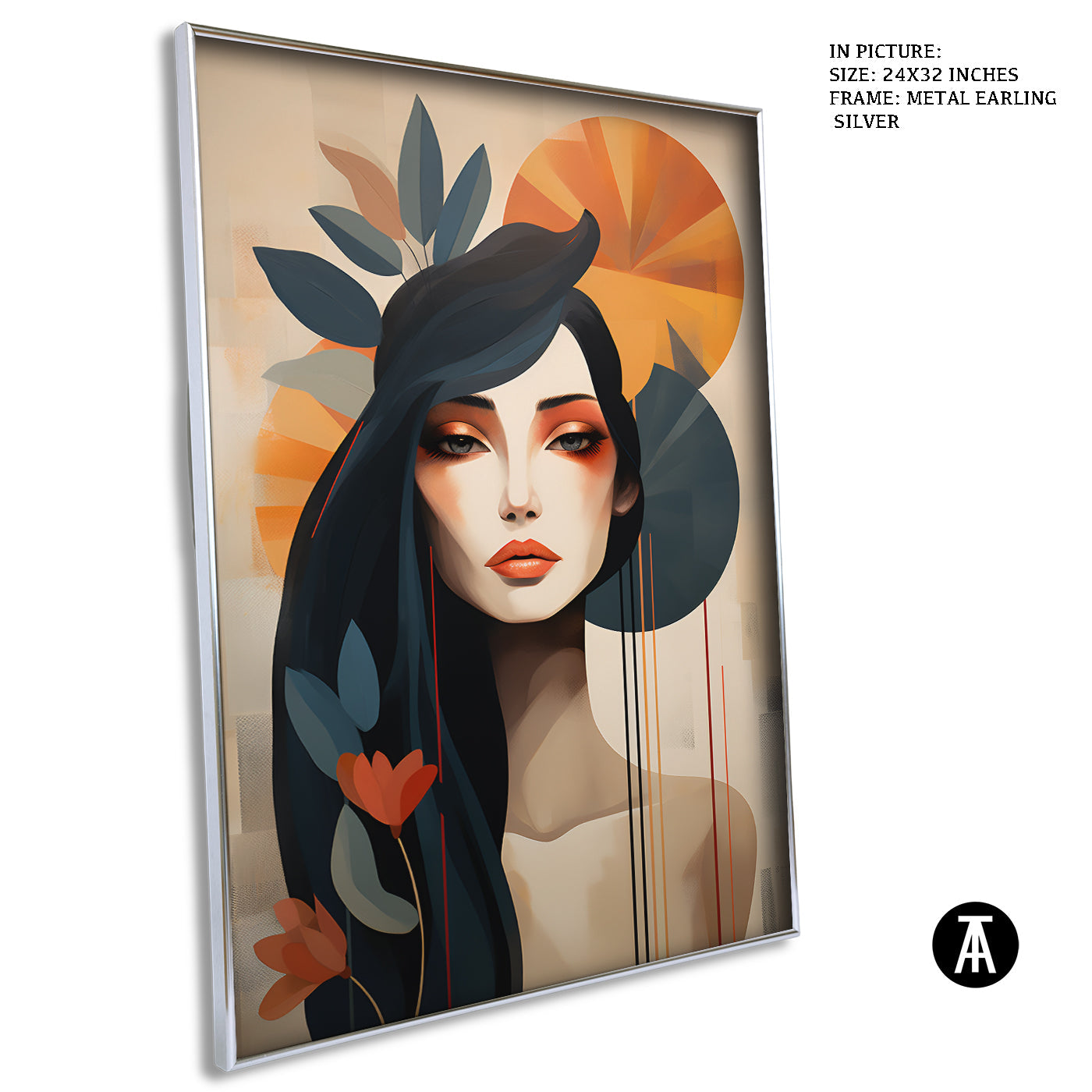 Artwork in Black Frame